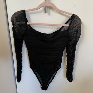 Princess Polly Delaney Bodysuit Black! Never worn!!!